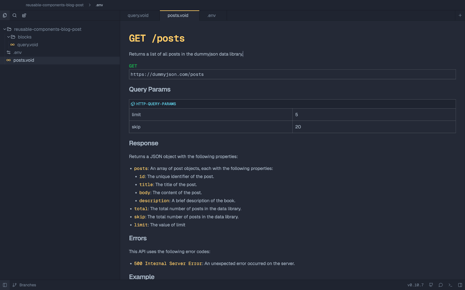 API tooling